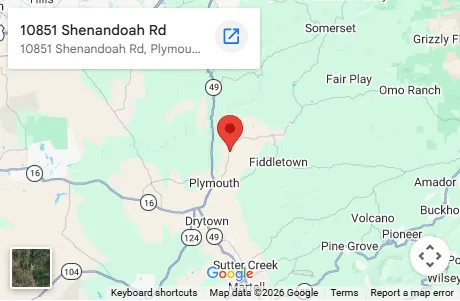 Map: 10851 Shenandoah Road Plymouth, CA 95669